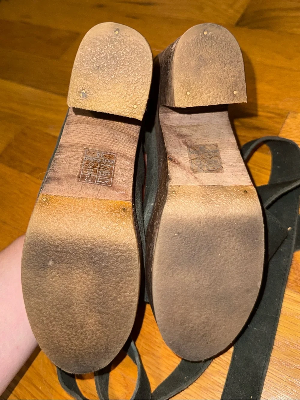 Free people Wrap Platform Sandals - Black